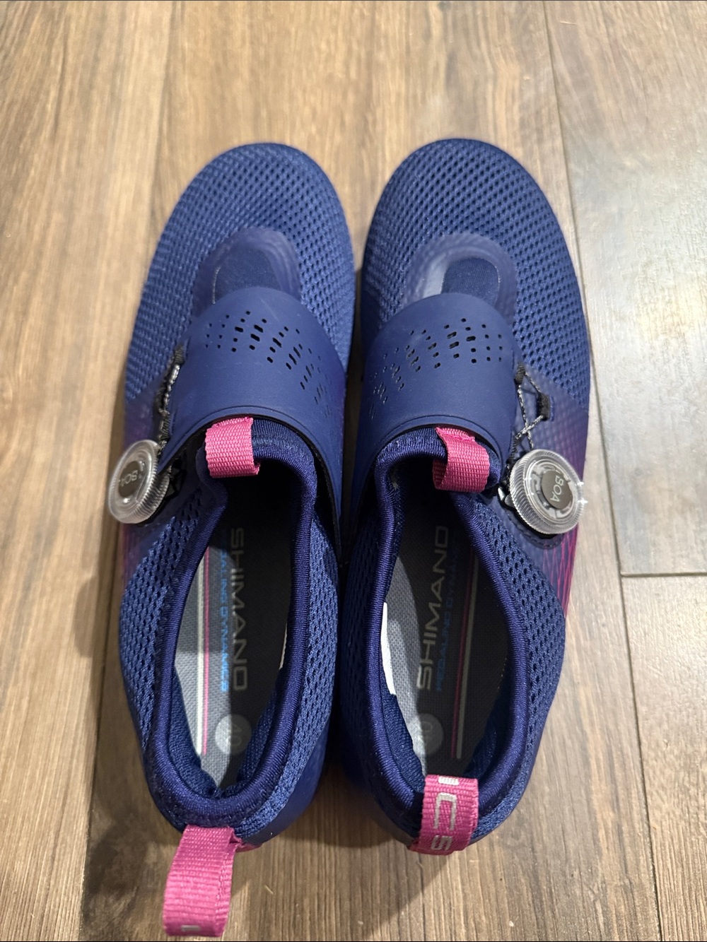 Shimano Cycling SHIC500W Navy Purple size 40 - Picture 2 of 10